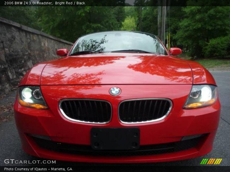 Bright Red / Black 2006 BMW Z4 3.0i Roadster