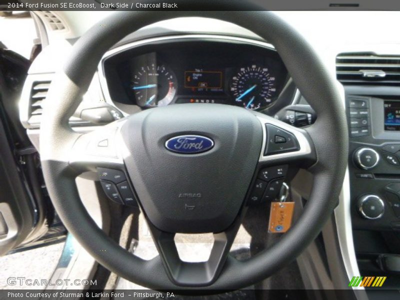 Dark Side / Charcoal Black 2014 Ford Fusion SE EcoBoost