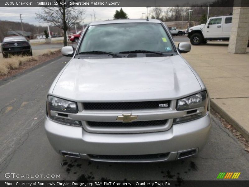 Silverstone Metallic / Ebony 2008 Chevrolet TrailBlazer SS 4x4