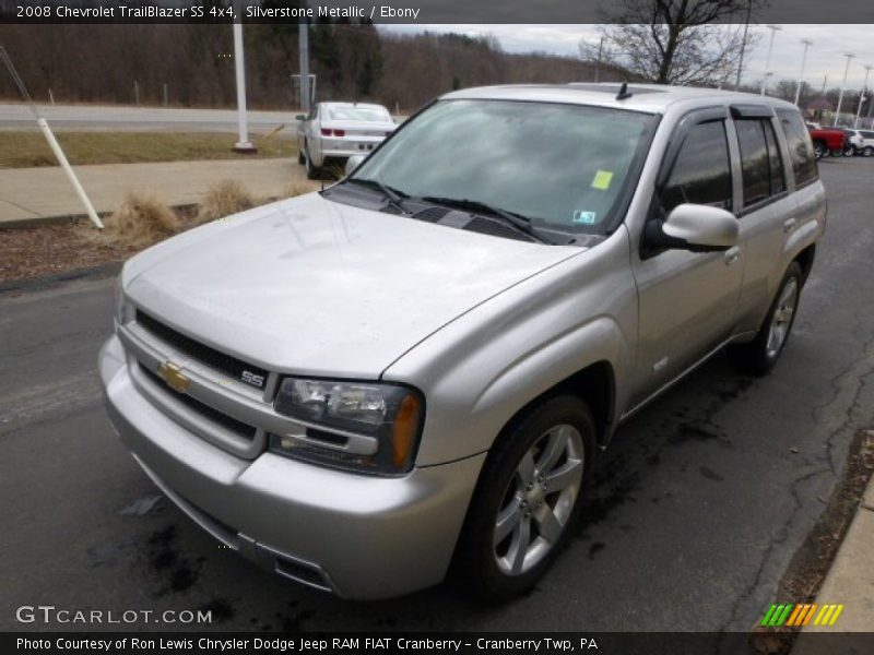Silverstone Metallic / Ebony 2008 Chevrolet TrailBlazer SS 4x4