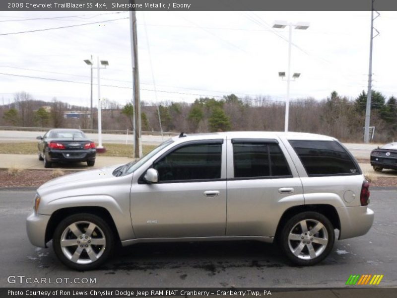 Silverstone Metallic / Ebony 2008 Chevrolet TrailBlazer SS 4x4