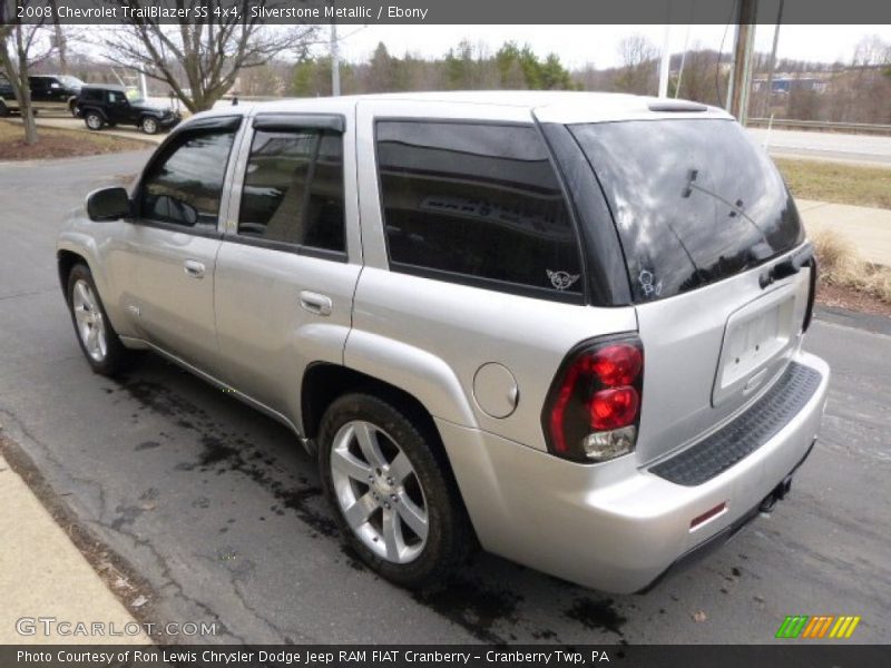 Silverstone Metallic / Ebony 2008 Chevrolet TrailBlazer SS 4x4