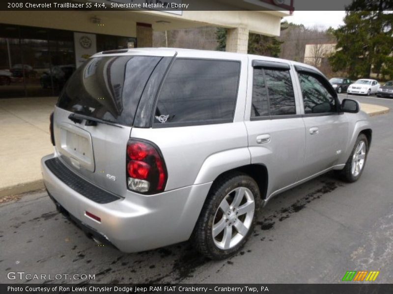 Silverstone Metallic / Ebony 2008 Chevrolet TrailBlazer SS 4x4