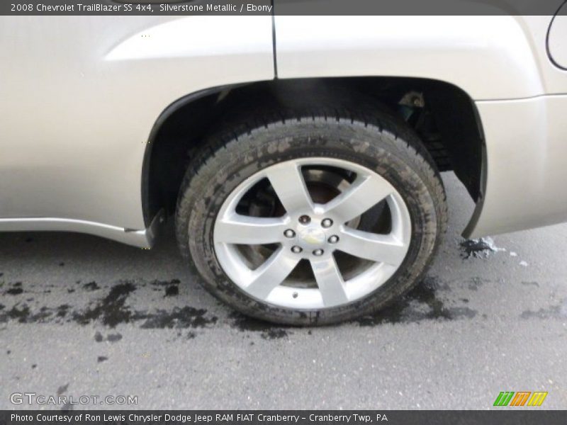 Silverstone Metallic / Ebony 2008 Chevrolet TrailBlazer SS 4x4
