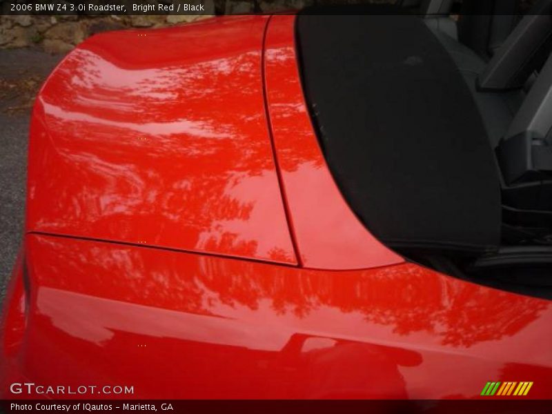 Bright Red / Black 2006 BMW Z4 3.0i Roadster