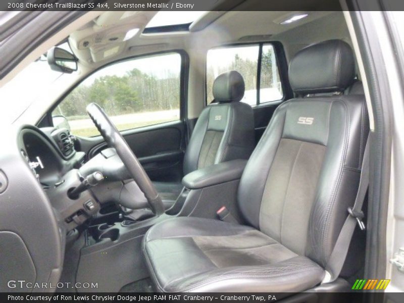 Silverstone Metallic / Ebony 2008 Chevrolet TrailBlazer SS 4x4
