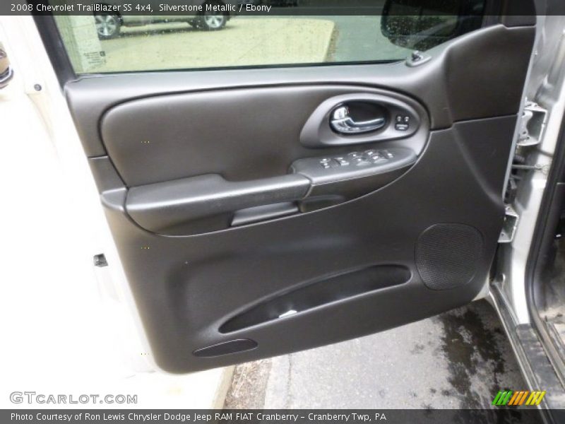 Silverstone Metallic / Ebony 2008 Chevrolet TrailBlazer SS 4x4