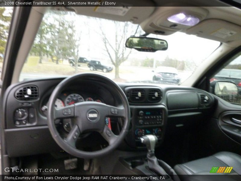 Silverstone Metallic / Ebony 2008 Chevrolet TrailBlazer SS 4x4