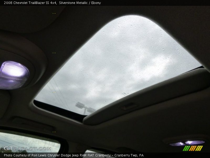 Silverstone Metallic / Ebony 2008 Chevrolet TrailBlazer SS 4x4