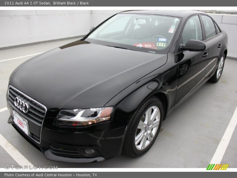 Brilliant Black / Black 2011 Audi A4 2.0T Sedan