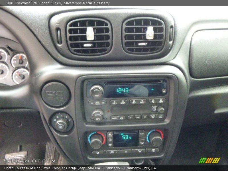Silverstone Metallic / Ebony 2008 Chevrolet TrailBlazer SS 4x4