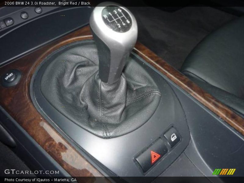 Bright Red / Black 2006 BMW Z4 3.0i Roadster