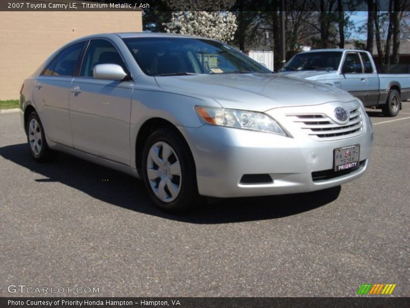 Titanium Metallic / Ash 2007 Toyota Camry LE