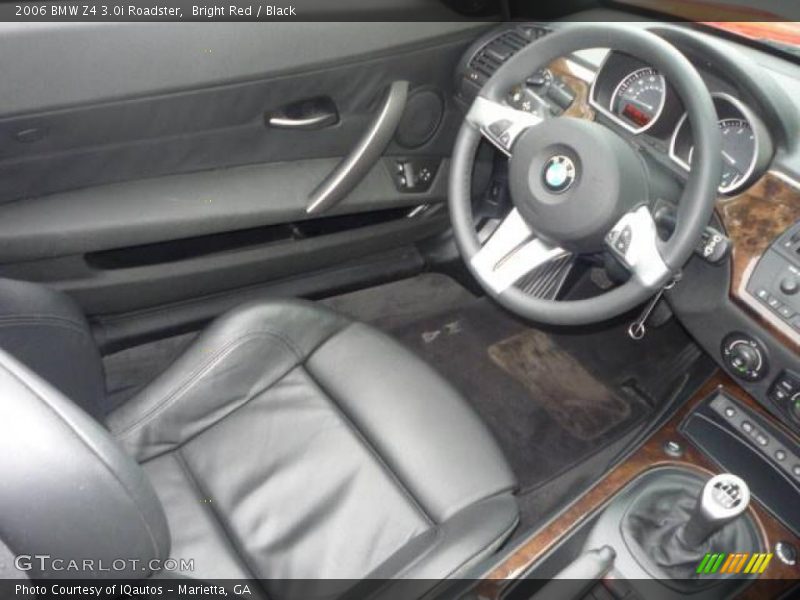 Bright Red / Black 2006 BMW Z4 3.0i Roadster