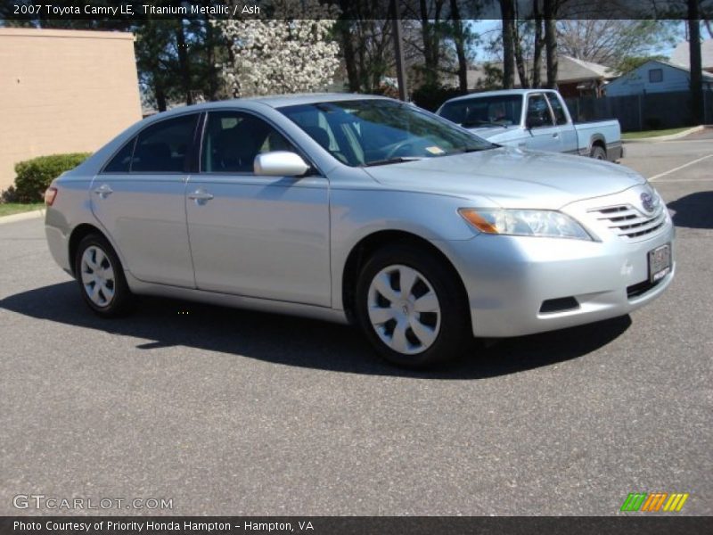 Titanium Metallic / Ash 2007 Toyota Camry LE