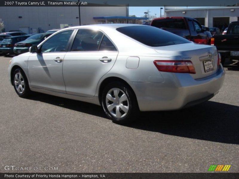 Titanium Metallic / Ash 2007 Toyota Camry LE