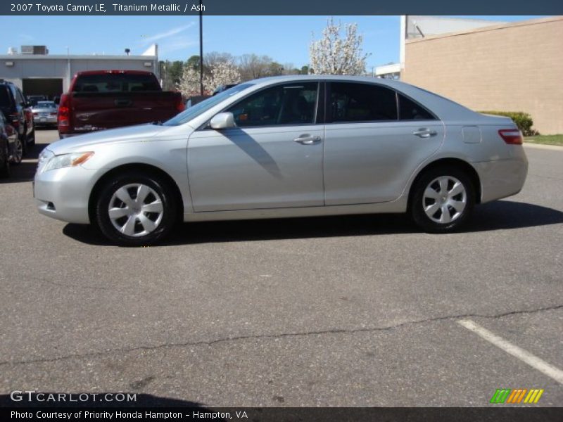 Titanium Metallic / Ash 2007 Toyota Camry LE