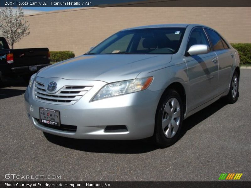 Titanium Metallic / Ash 2007 Toyota Camry LE