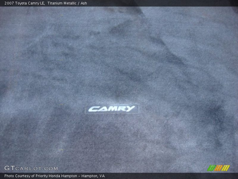 Titanium Metallic / Ash 2007 Toyota Camry LE