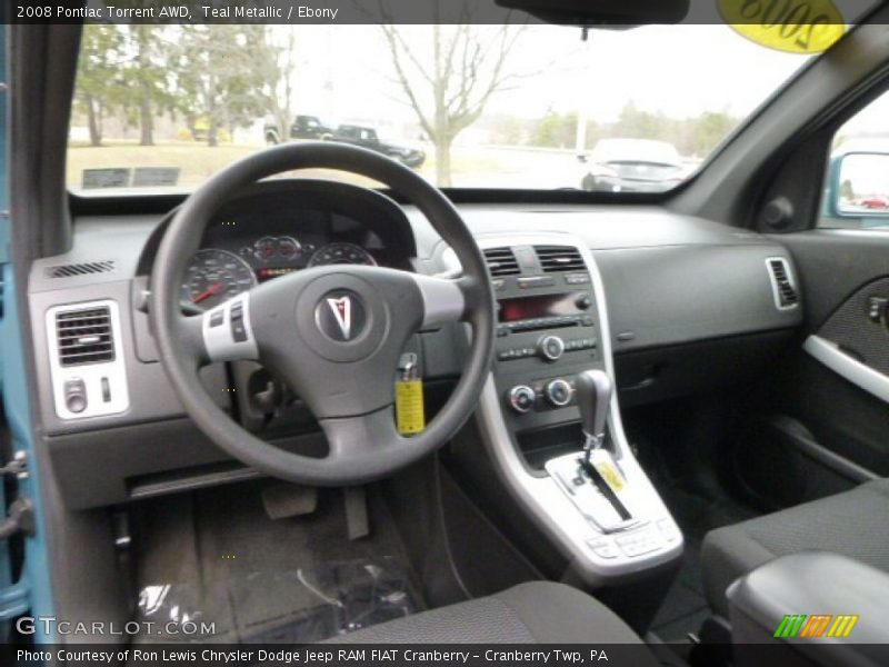 Teal Metallic / Ebony 2008 Pontiac Torrent AWD