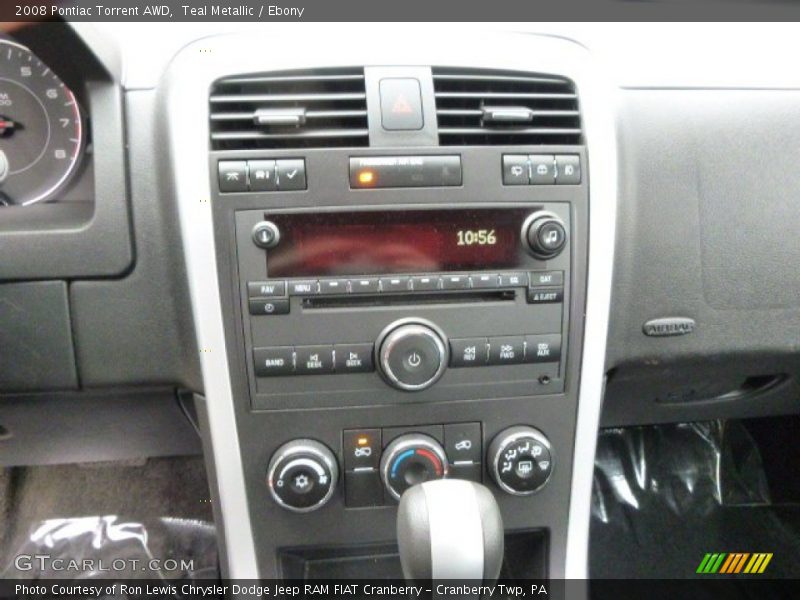 Teal Metallic / Ebony 2008 Pontiac Torrent AWD