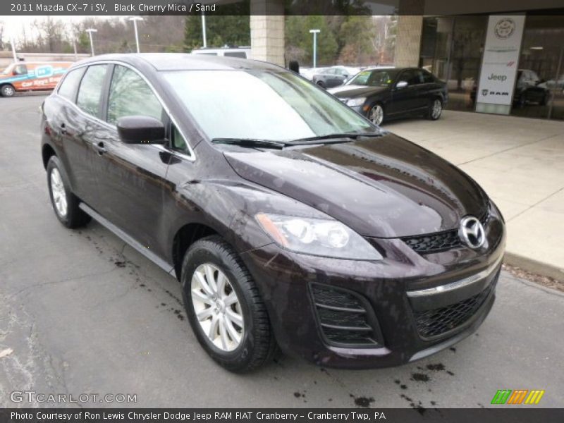 Black Cherry Mica / Sand 2011 Mazda CX-7 i SV