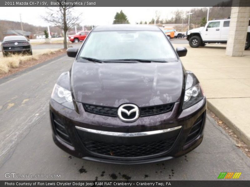 Black Cherry Mica / Sand 2011 Mazda CX-7 i SV