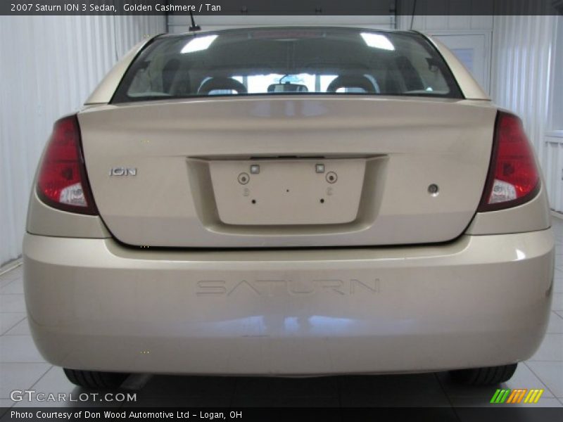Golden Cashmere / Tan 2007 Saturn ION 3 Sedan