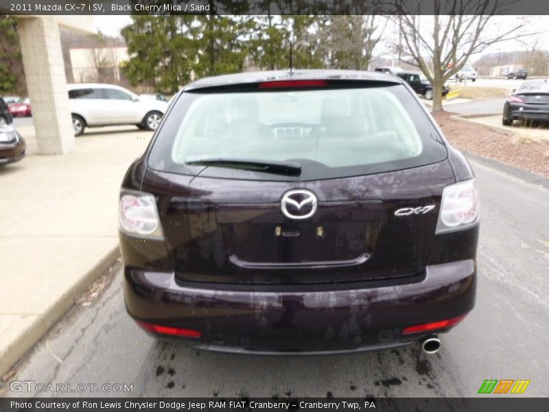 Black Cherry Mica / Sand 2011 Mazda CX-7 i SV