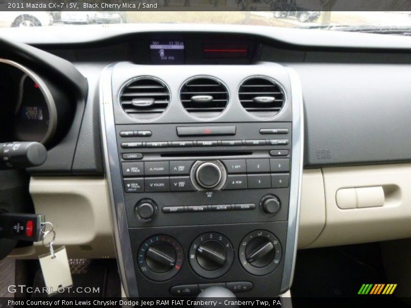 Controls of 2011 CX-7 i SV