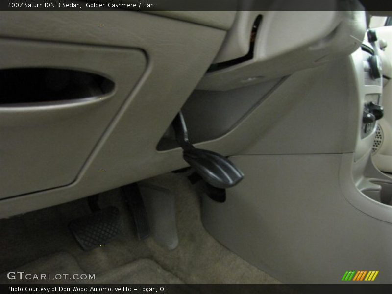 Golden Cashmere / Tan 2007 Saturn ION 3 Sedan