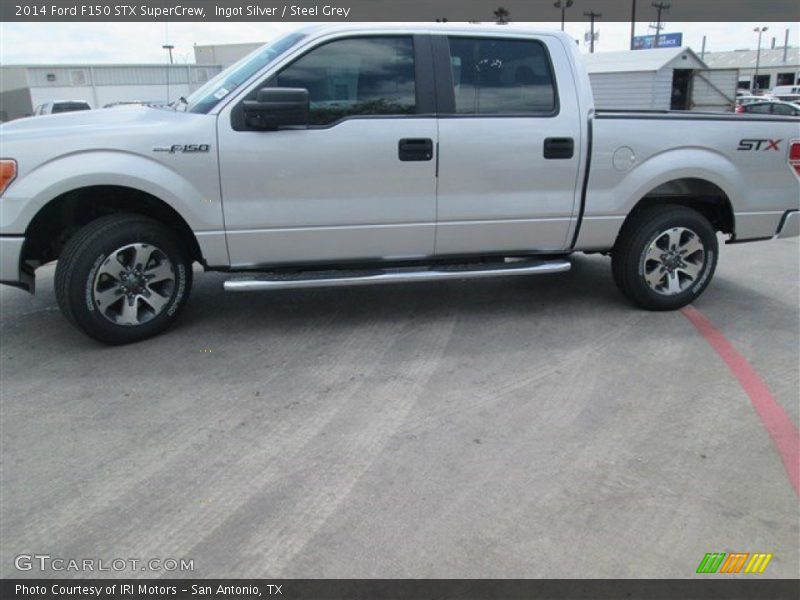 Ingot Silver / Steel Grey 2014 Ford F150 STX SuperCrew