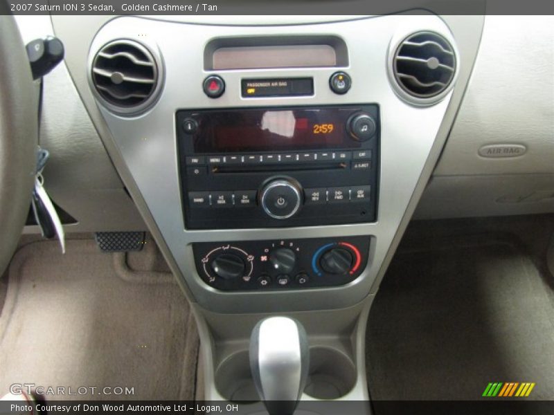 Golden Cashmere / Tan 2007 Saturn ION 3 Sedan