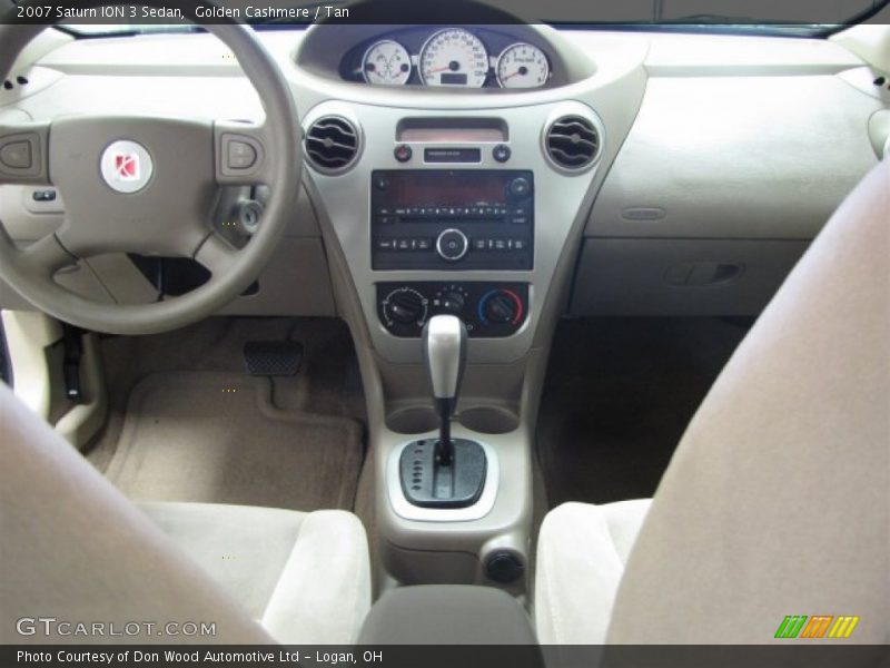 Golden Cashmere / Tan 2007 Saturn ION 3 Sedan