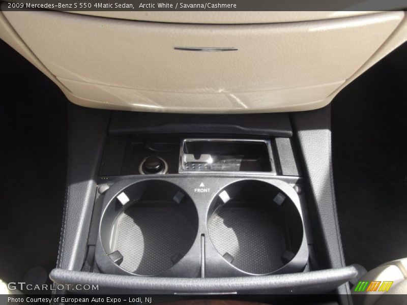 Arctic White / Savanna/Cashmere 2009 Mercedes-Benz S 550 4Matic Sedan