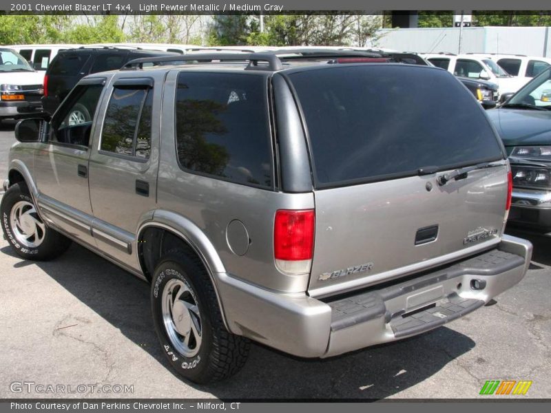 Light Pewter Metallic / Medium Gray 2001 Chevrolet Blazer LT 4x4