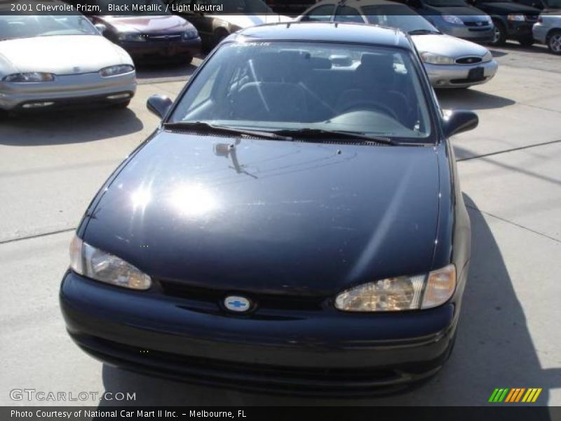 Black Metallic / Light Neutral 2001 Chevrolet Prizm