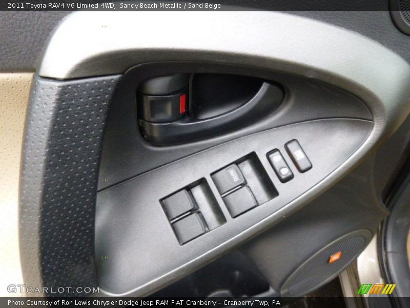 Sandy Beach Metallic / Sand Beige 2011 Toyota RAV4 V6 Limited 4WD