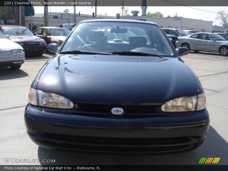 Black Metallic / Light Neutral 2001 Chevrolet Prizm
