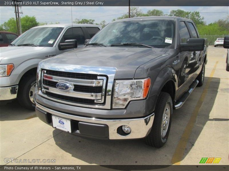 Sterling Grey / Steel Grey 2014 Ford F150 XLT SuperCrew