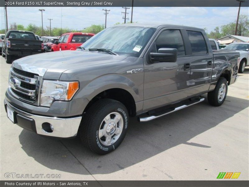 Sterling Grey / Steel Grey 2014 Ford F150 XLT SuperCrew