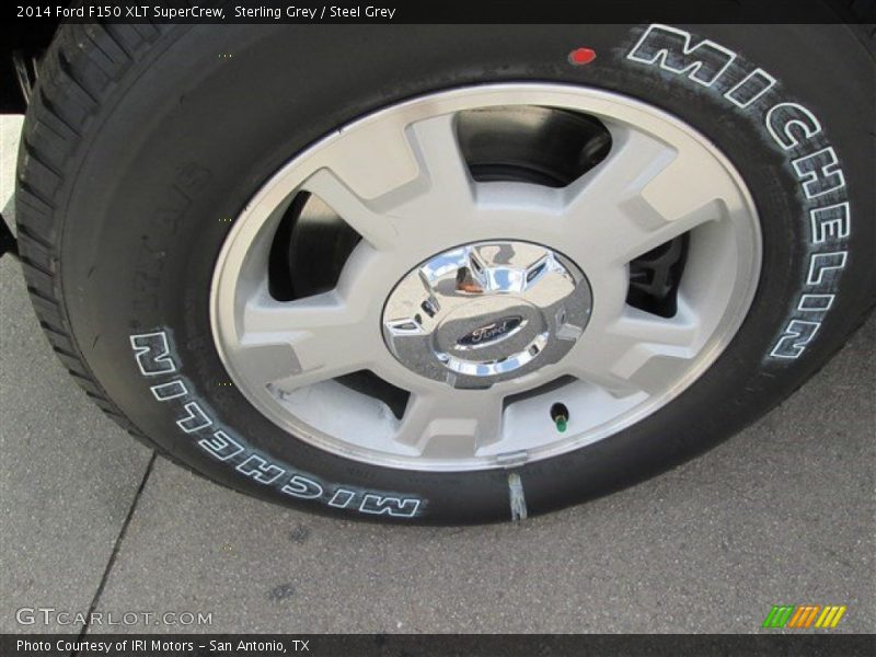 Sterling Grey / Steel Grey 2014 Ford F150 XLT SuperCrew