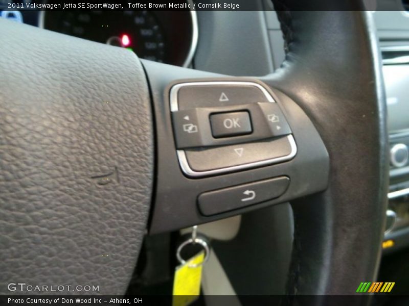 Toffee Brown Metallic / Cornsilk Beige 2011 Volkswagen Jetta SE SportWagen