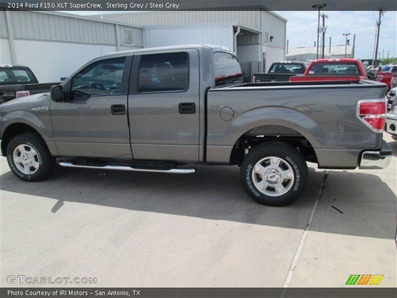 Sterling Grey / Steel Grey 2014 Ford F150 XLT SuperCrew