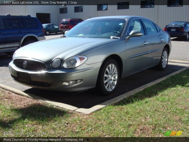 Stone Gray Metallic / Gray 2007 Buick LaCrosse CXS