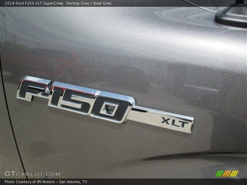 Sterling Grey / Steel Grey 2014 Ford F150 XLT SuperCrew