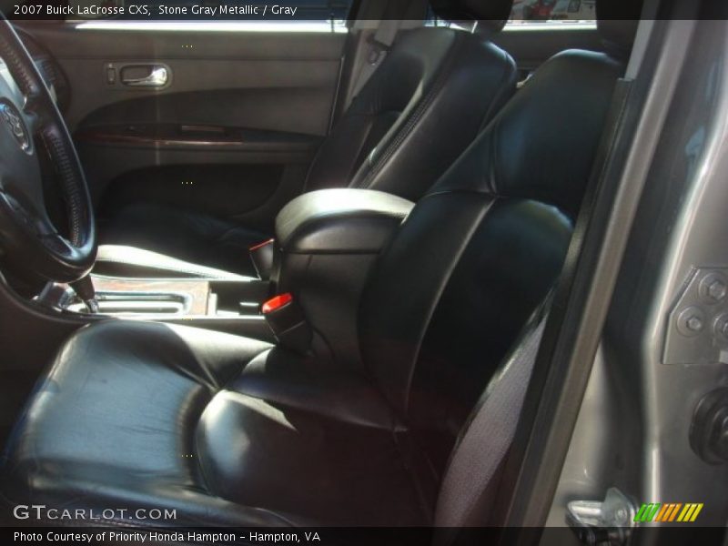 Stone Gray Metallic / Gray 2007 Buick LaCrosse CXS