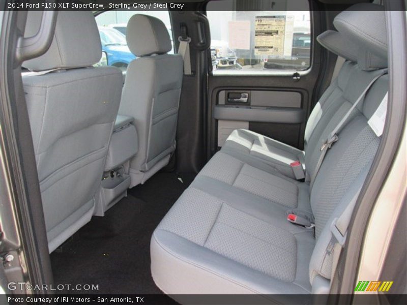 Sterling Grey / Steel Grey 2014 Ford F150 XLT SuperCrew