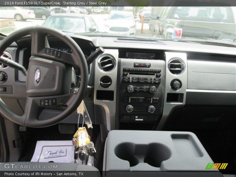 Sterling Grey / Steel Grey 2014 Ford F150 XLT SuperCrew