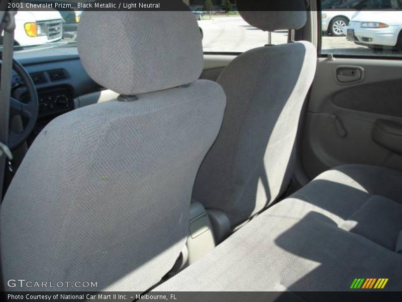 Black Metallic / Light Neutral 2001 Chevrolet Prizm